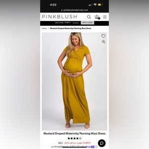 Pink Blush Maternity Never worn